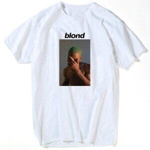 Blonde Album Cover T-Shirt, Frank Ocean Graphic Tee, Photo Music T Shirt 166